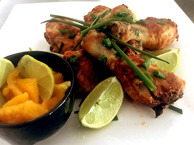 Peri Peri Chicken with Lime and Mango Salsa