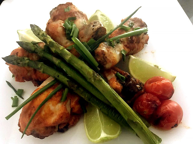 Peri Peri Chicken with Lime and Mango Salsa